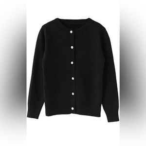 SMILING PINKER Girls👧🏻School🎓Uniforms Button Long Sleeve Knit Cardigan Sz 10